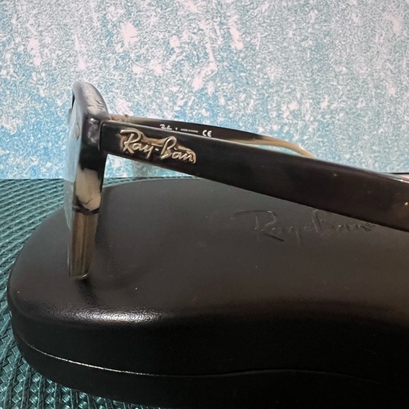 Ray-Ban Optics RB2180-V 5540 Unisex Polished Gray Havana Round Eyeglasses Frame - Picture 11 of 16